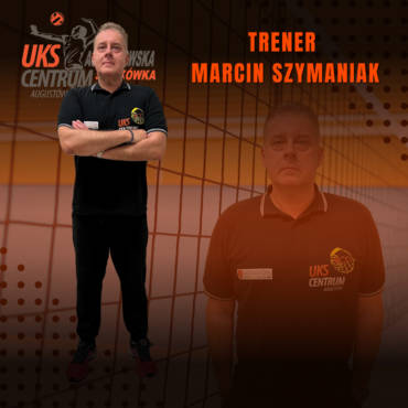 Trener Marcin Szymaniak